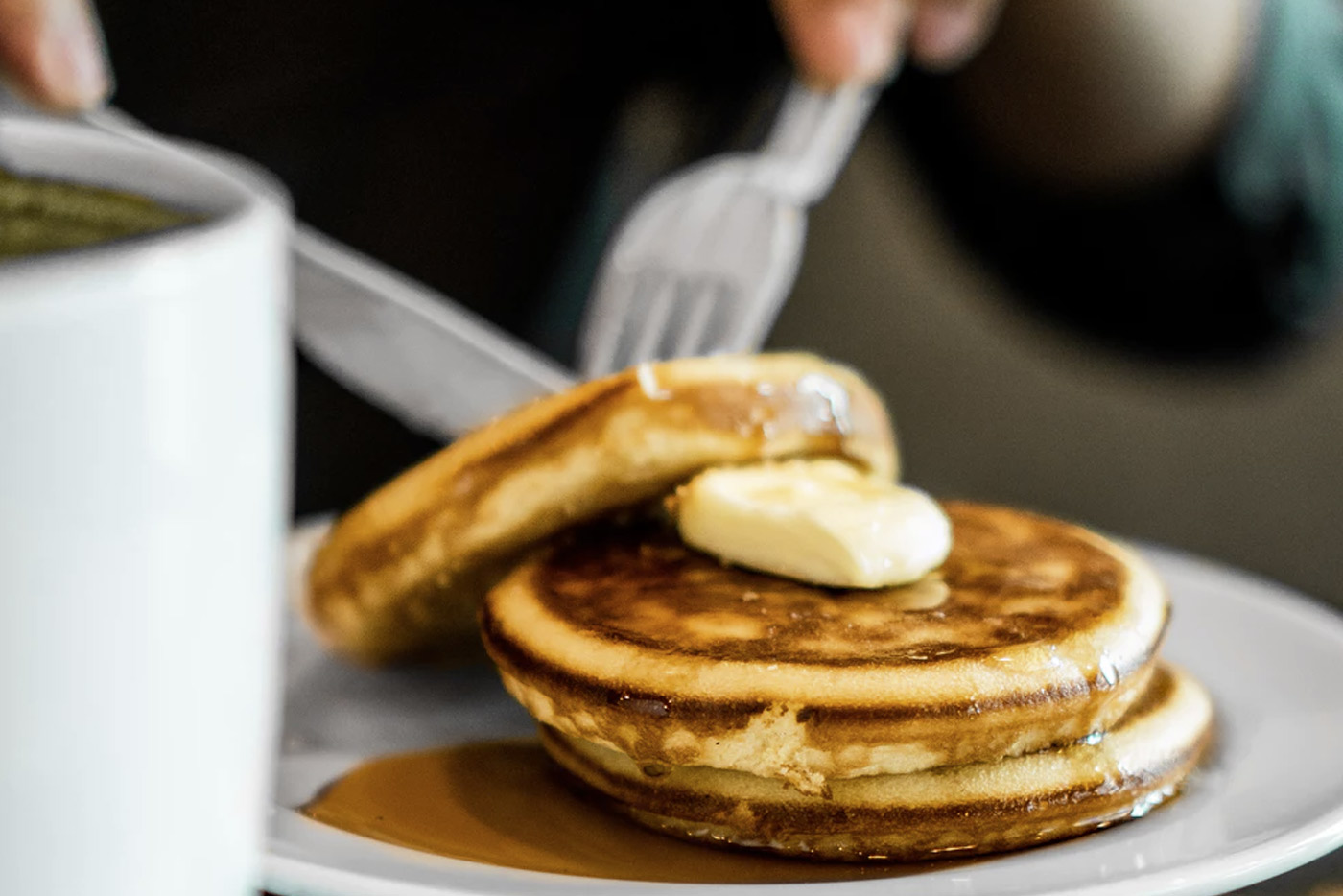 Breakfast, Coffee, Pancakes