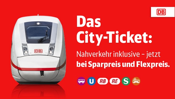 Bahn - Cityticket