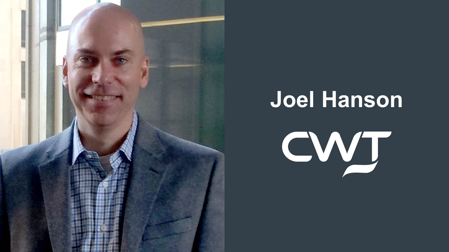 Joel Hanson appointed Global Leader of Innovation Business Development
