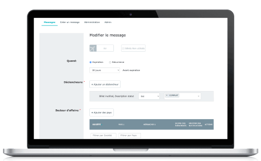 Program Messenger - Addition languages - French