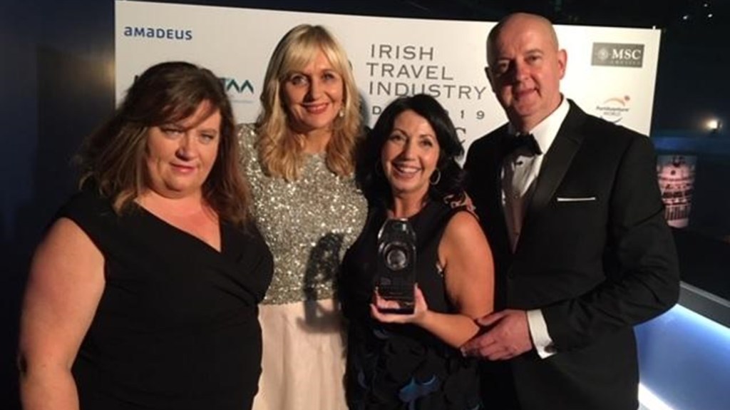 CWT wins prize for Best Corporate Travel Agency at the Irish Travel Awards
