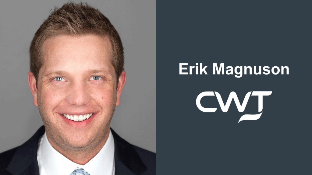 CWT appoints Erik Magnuson to spearhead a new, dedicated air distribution initiative