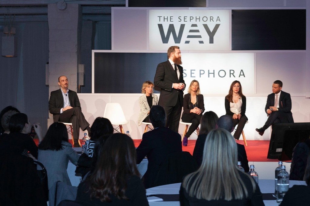 Inspirational event for a global cosmetics brand